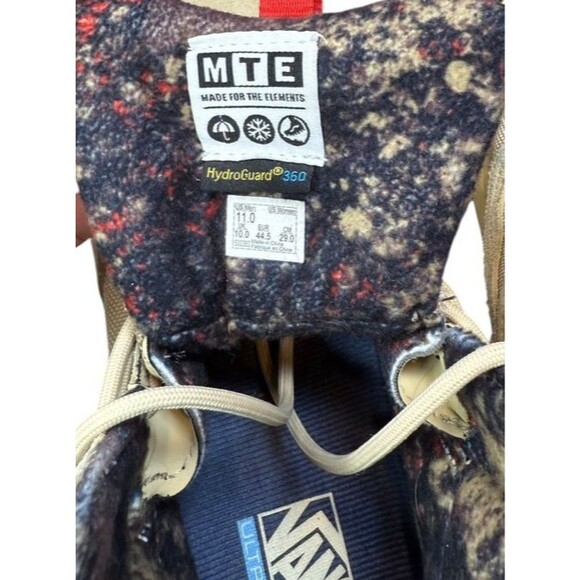 Vans UltraRange Boots Mens Size 11 EXO High MTE-2 Primaloft Hydroguard Winter - Picture 6 of 9